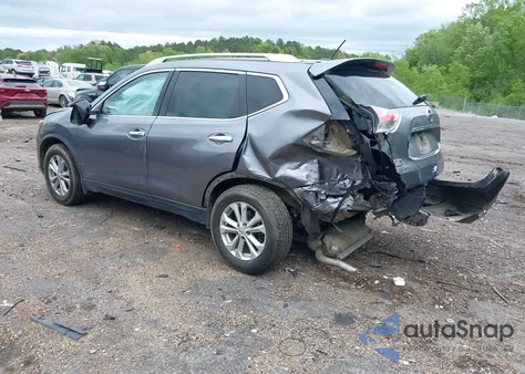 2016 Nissan Rogue Sv from USA, damaged, VIN KNMAT2MT5GP598891